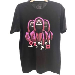 Unisex Squid Games Netflix Size Medium graphic Short Sleeve T-Shirt